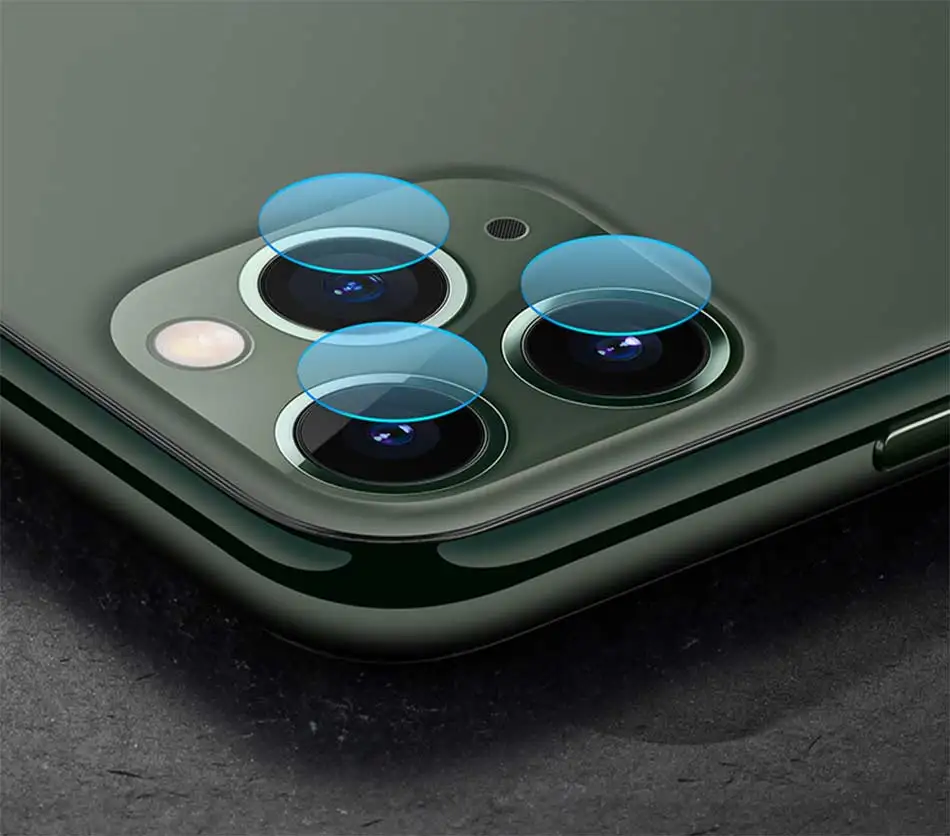 3 шт., задняя камера, закаленное стекло для IPhone 11 Pro 6 6s 7 8 Plus, Защитное стекло для IPhone XS XR X, защитная пленка
