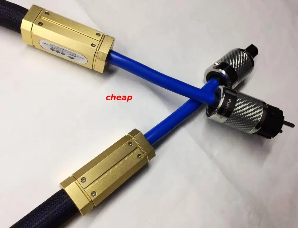 

Free shipping Top hifi tech music service - AC power cable US version eu version