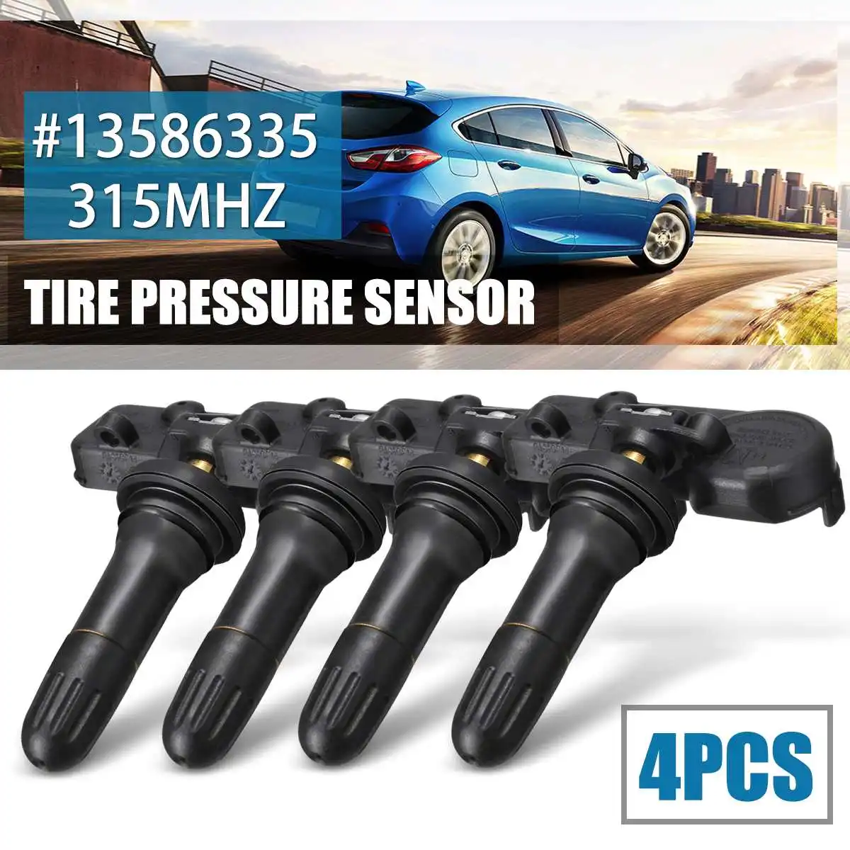 

Система контроля давления в шинах Tpms 4 шт., датчик для Cadillac Buick, для GMC Chevrolet, для Pontiac Saturn #13586335 15922396