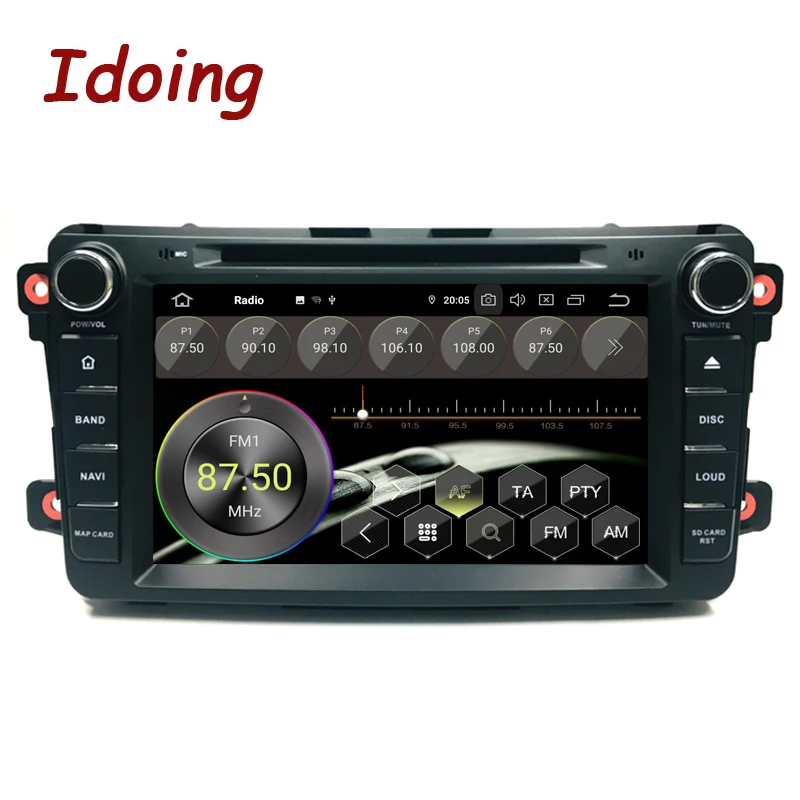 Idoing 8 &quot2Din Радио Android для Mazda CX9 2007-2015 Автомобильная Мультимедийная система DVD