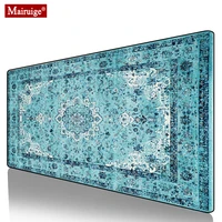 vintage persian rug blue mouse pad xxl gamer desk mat large keyboard pad gaming mousepad 90x40cm70x30cm for laptop table pads