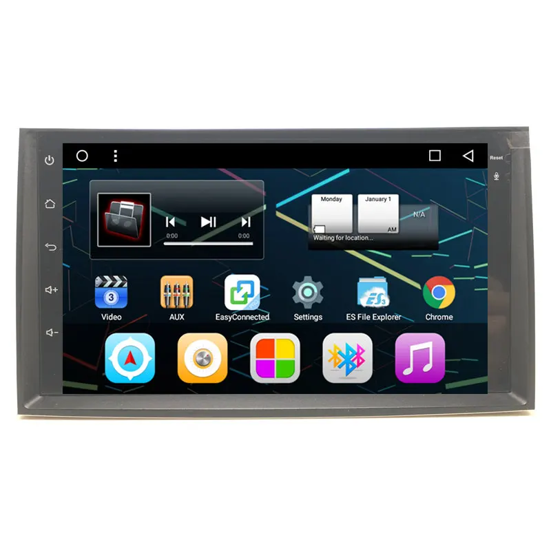 Автомобильный мультимедийный стерео плеер 7 дюймов Android DVD GPS навигация радио