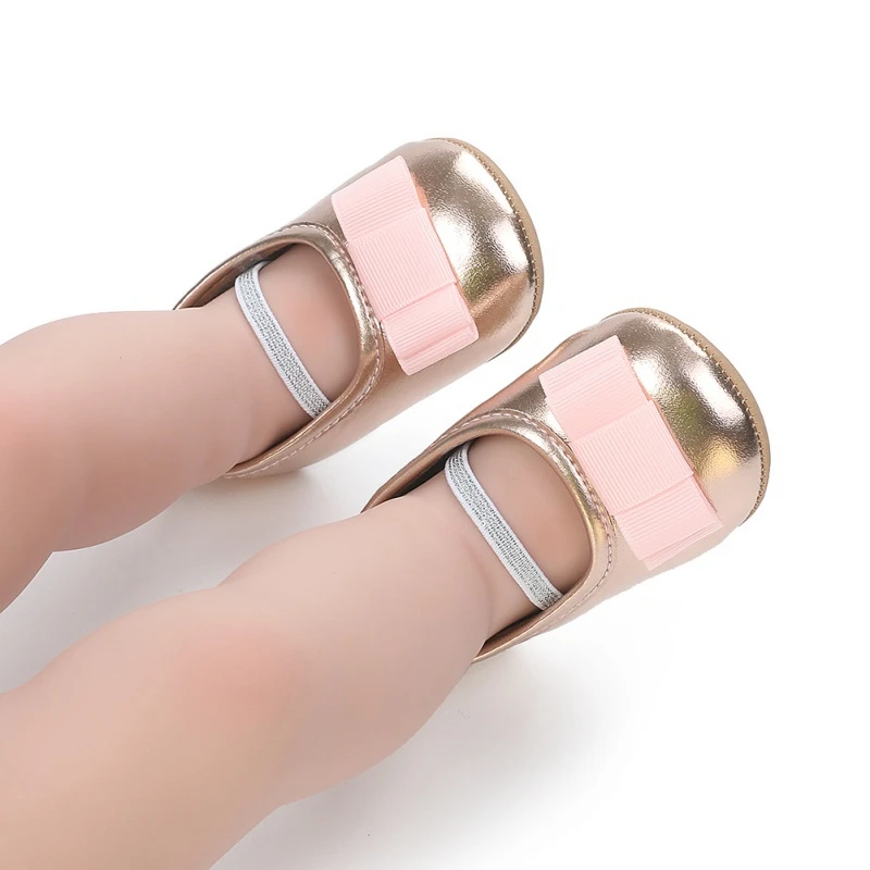 

Kids Shoes Toddlers Little Girl Children 2021 Shoes Glitter Leather With Princess Wedding Shoes