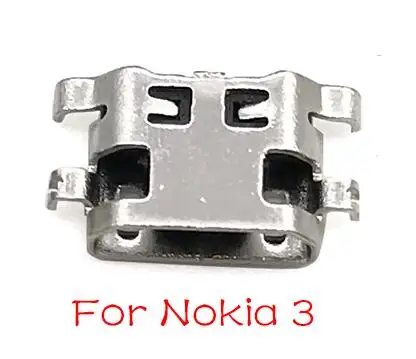 For Nokia 3 Разъем Micro Usb для зарядки порт Jack для Nokia 3 6 7 Plus 8 6,1 7,1 5,1 Plus X5 X6 X7 запасные части - Цвет: For Nokia 3