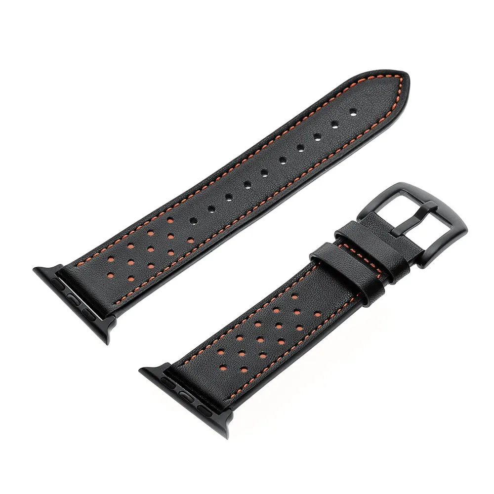 Кожаный ремешок для apple Watch band 4(iwatch 5) 44 мм 40 мм apple watch 3 2 1 ремешок 42 мм 38 мм первый слой браслета
