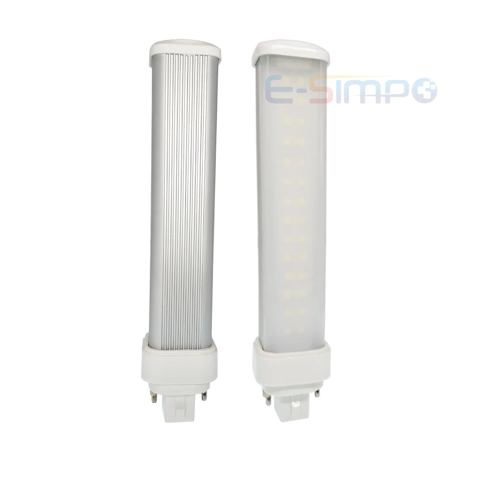 5 шт. CFL замена g24 Светодиодные g24d-1 G24d-3 g24q-2 g24q-4 AC85-300V led pl лампа реальная мощность 9 Вт 11 Вт SMD 2835 светильники лампы