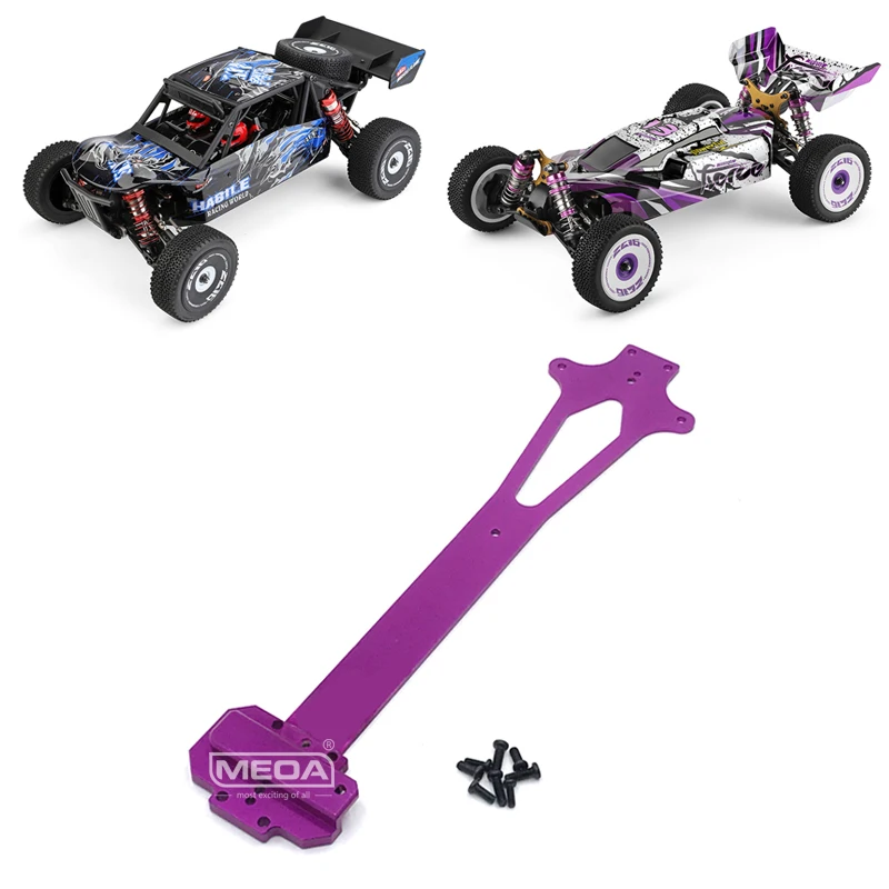 

WLtoys RC автомобиль запасные части 4WD 124018 124019-1825 фиолетовый второй этаж доска набор 1/12 оригинальные модернизированные металлические аксессуар...