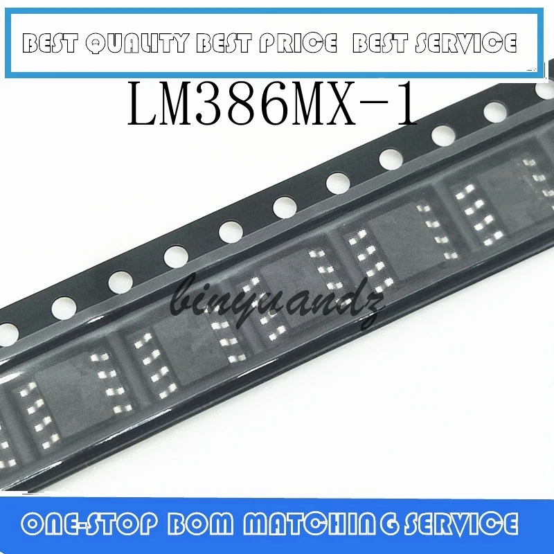 

20PCS LM386 LM386M-1 LM386MX-1 SOP-8