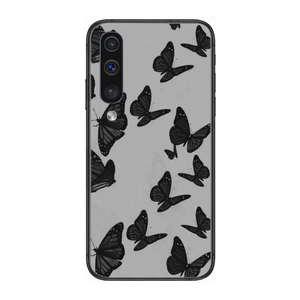 

Fashion Excellent Phone Case Hull For Samsung Galaxy A 3 5 6 7 8 9 E 2018 Plus 2017 E S Black Shell Art Cell Cover TPU