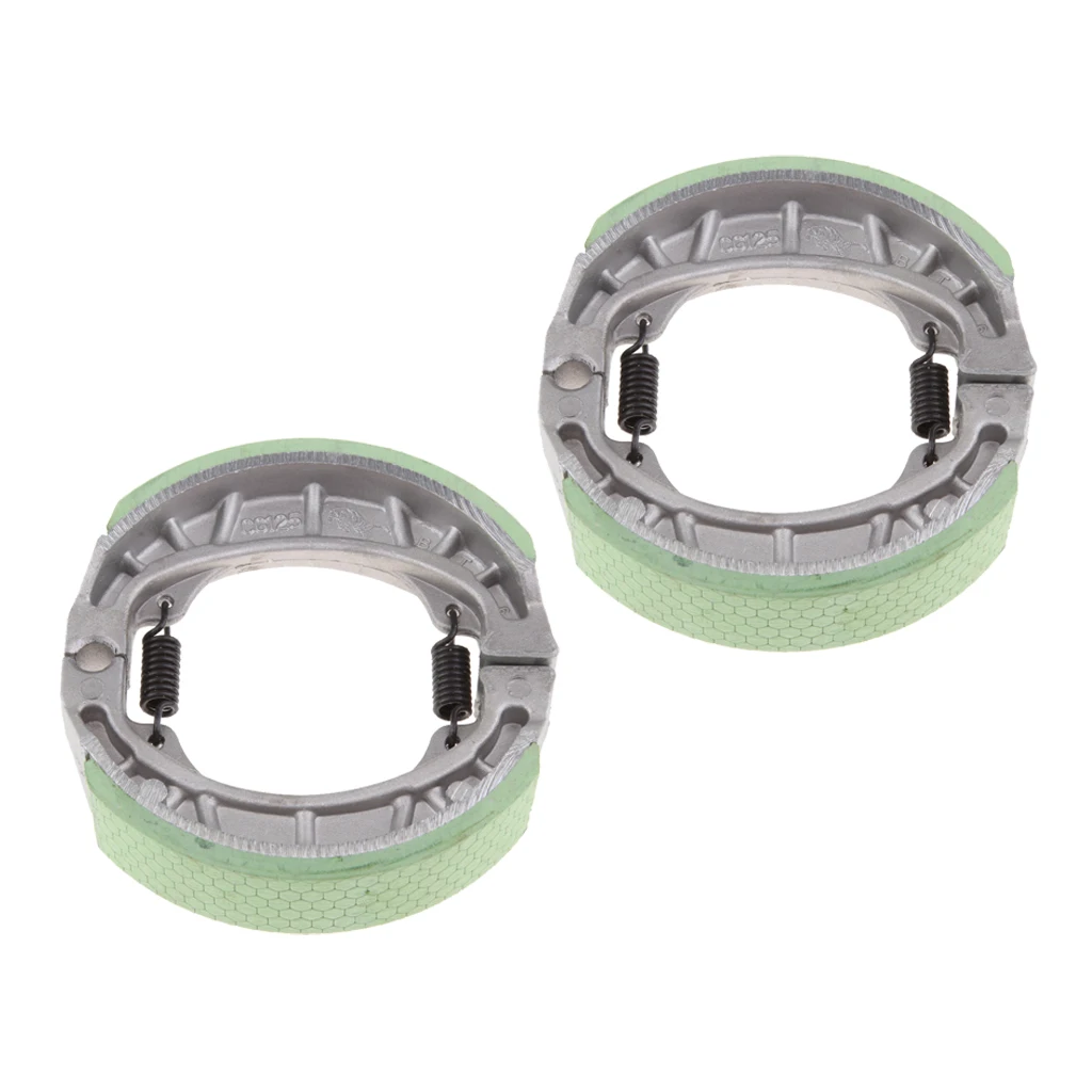 

2x105 мм задние/передние барабанные тормозные колодки 50 110 125 150 cc GY6 мопед скутер