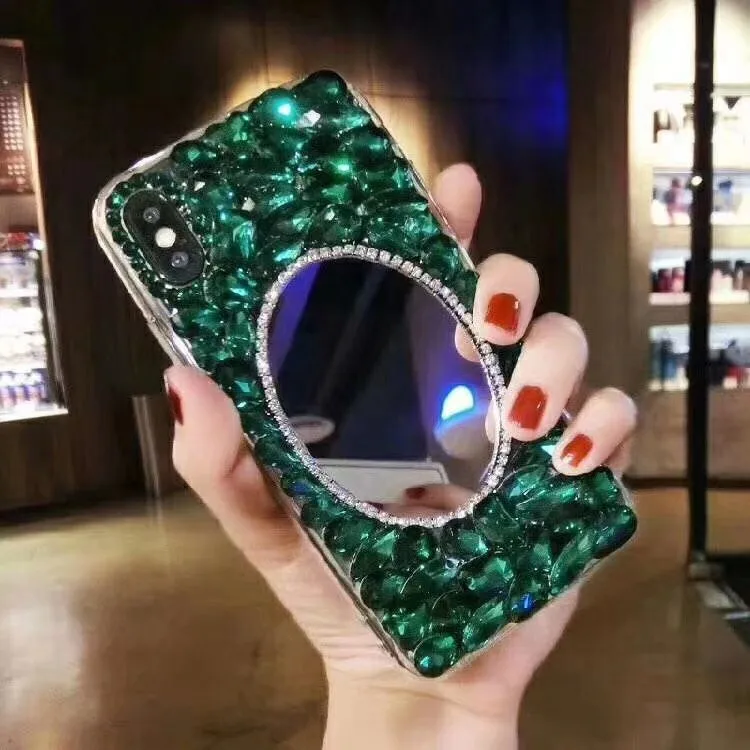 Для Huawei Nova 2s 3 4 E Модный чехол 5 Pro роскошный полный Алмазный 3i макияж зеркало