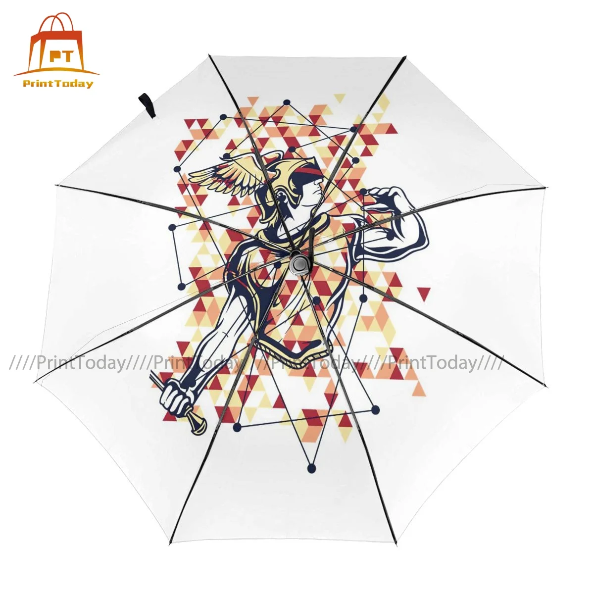 

Mythology Umbrella Wind Proof Automatic Umbrella Creative Art Lightweight Travel Umbrella