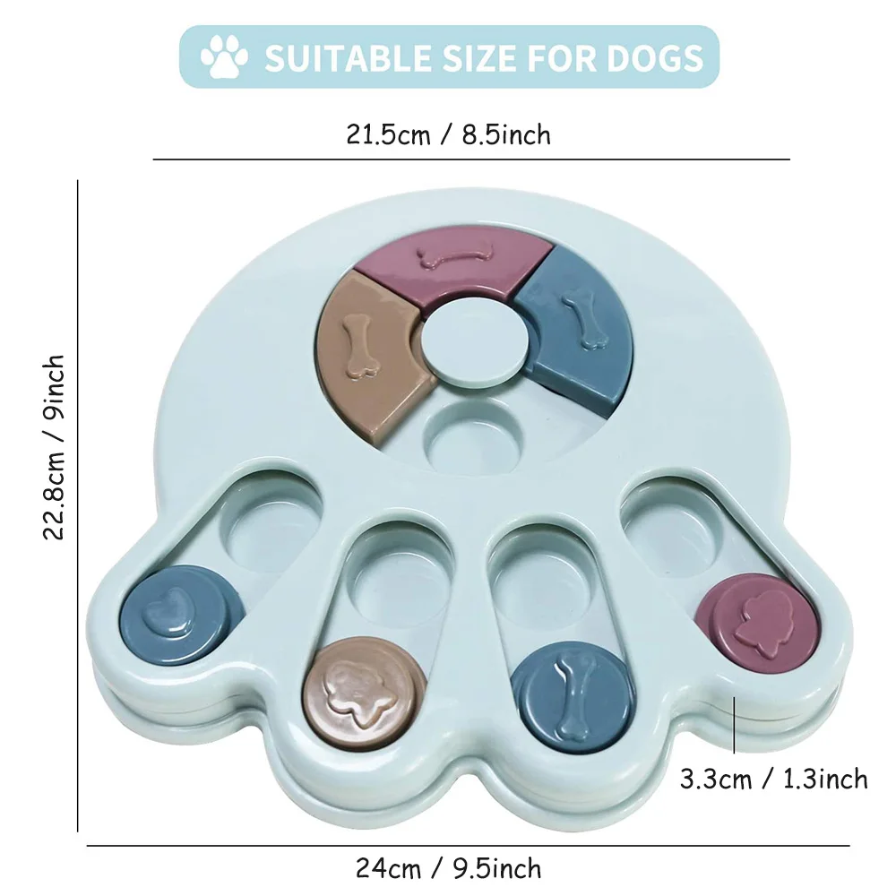 

Pet Dog Puzzle Toys Increase IQ Interactive Slow Dispensing Feeding Pet Dog Training Games Feeder Pet Training Toy For Dog Puppy