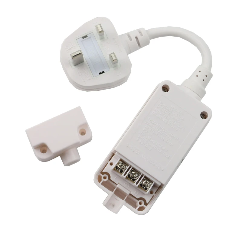 Адаптер для розетки GFCI 13 А 240 В 3 контакта британская вилка защиты от утечек