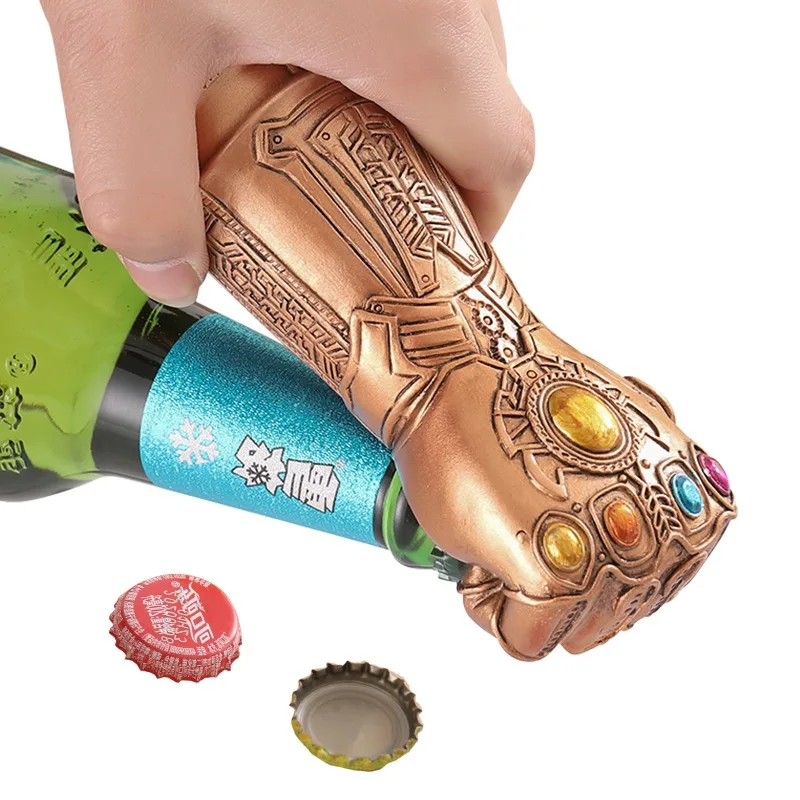 Горячая Распродажа танос перчатка бесконечности пива открывалка для бутылок