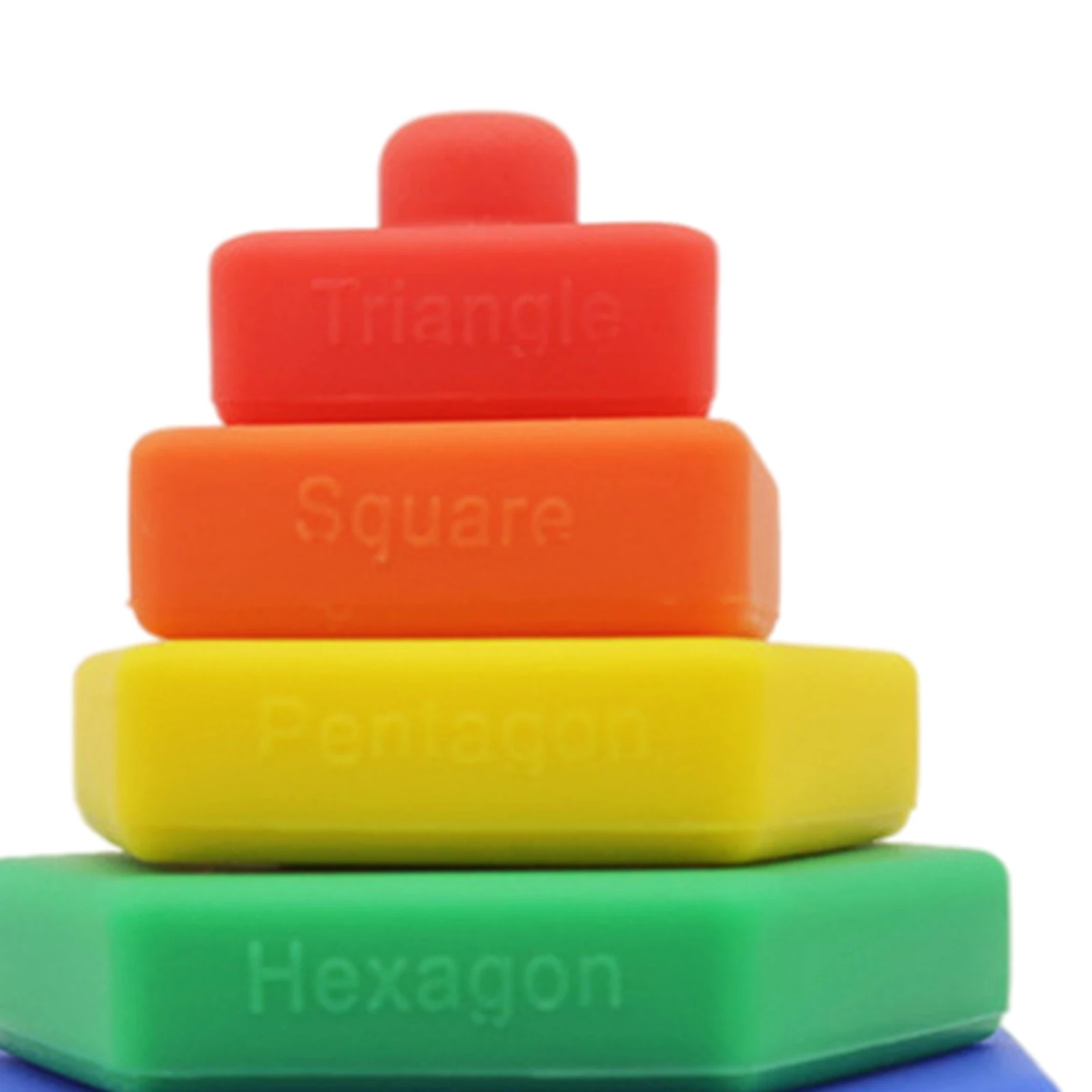 

Teething Stacking Toys Educational Geometric Nesting for Infant Sensory Toy