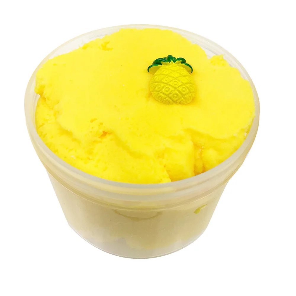 Пушистая модель из пены глиняная игрушка глины под Хрусталь Многоцветный