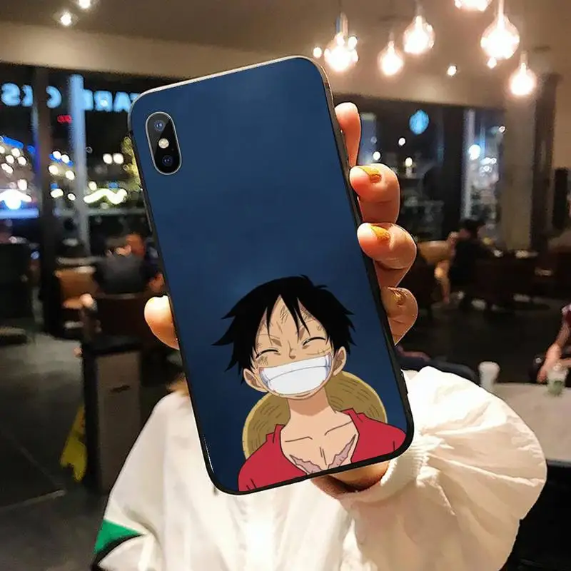 

One Piece Luffy Japanese Manga Phone Case for iPhone 11 12 pro XS MAX 8 7 6 6S Plus X 5S SE 2020 XR