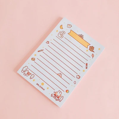 G 80 листов Kawaii хлеб кролик дневник-блокнот для заметок DIY планировщик блокнот милый канцелярский школьный офисный поставка Детский подарок - Цвет: G