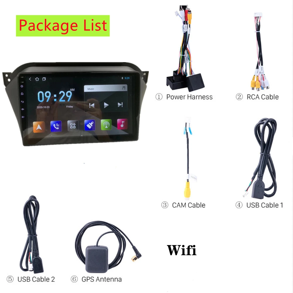 

10.1Inch Android 10 Car Radio for JAC Refine S2 t40 2018 Multimedia Player with Split Screen Headunit Radio Stereo