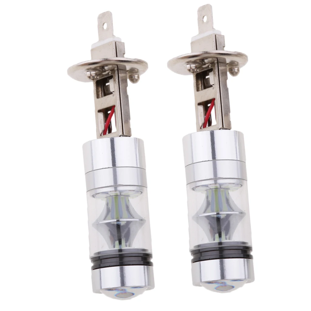2 шт. высокая мощность 100 Вт H1 20SMD светодиодный противотуманный светильник для