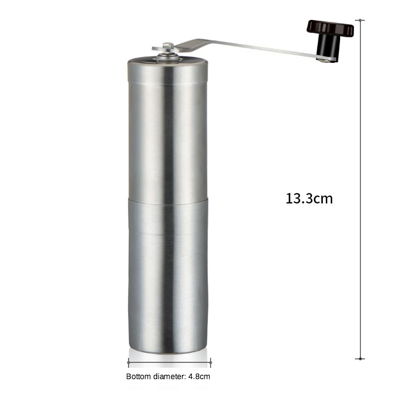 

Portable stainless steel bean grinder Household hand shaker manual pepper grinder coffee grinder 30g