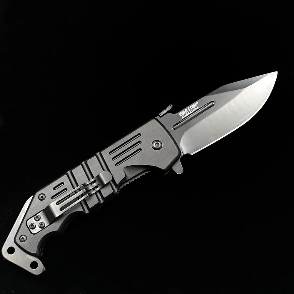 Cold Steel AK-47 Strategic Folding Knife Aluminum Handle Outdoor Camping Hunting Pocket Kitchen Fruit EDC Tool | Инструменты