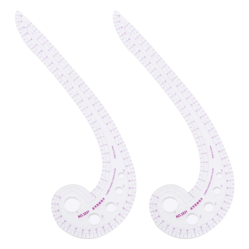 

2 шт. форма запятой французский для портных лоскутное шитье Ноги Портной данные критерии инструмент