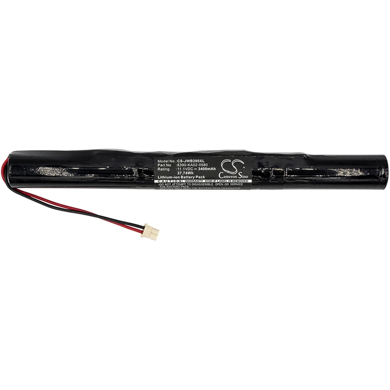 

Cameron Sino 8390-KA02-0580,J200/ICR18650F1L For Jawbone Big Jambox,J2011-02-US,J2011-03-US CS-JWB200SL CS-JWB200XL Battery Accu