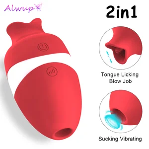 Вибратор на присоске, вибрирующее сосание сосков, оральный Стимулятор клитора, эротический интимные игрушки для женщин, эротический мастурбатор