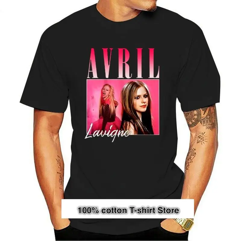

Camiseta de Avril Lavigne, camisa holgada de Avril Lavigne, Singer, Avril Lavigne, camiseta de talla grande, 2021