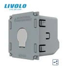 Основание для сенсорного экрана LIVOLO, аксессуары для самостоятельной сборки, без пластины и панели, работает с Google Home,Echo ,Alexa