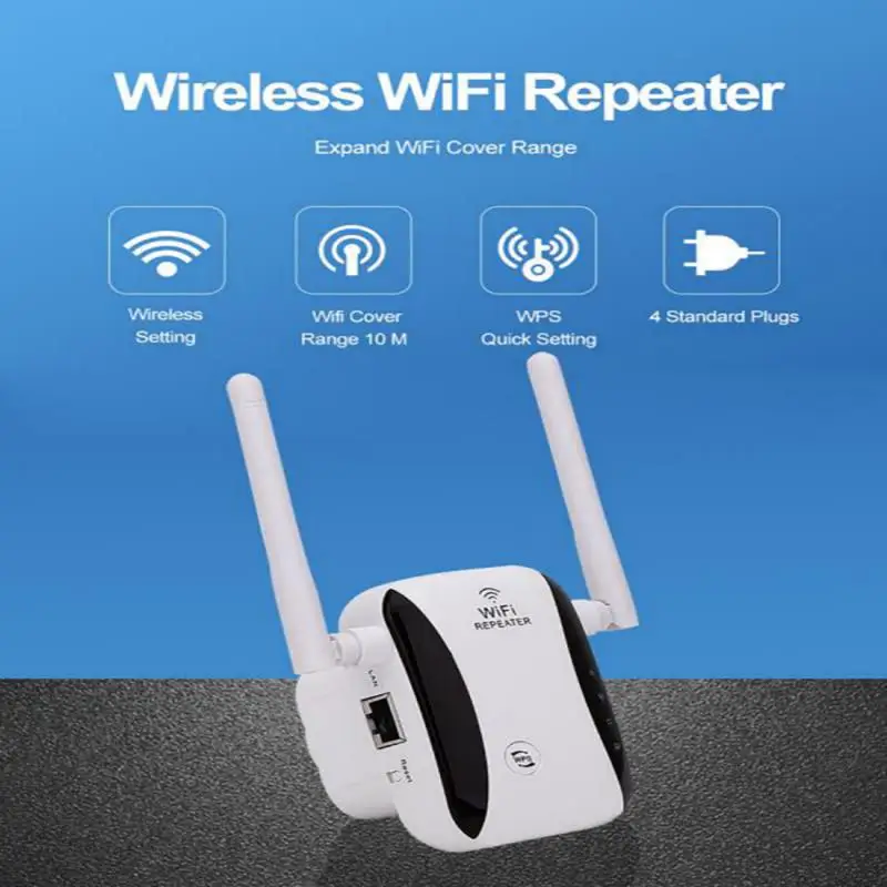 Беспроводной Wi-Fi ретранслятор удлинитель 300 Мбит/с усилитель WiFi 802 11 B/g/n с большим