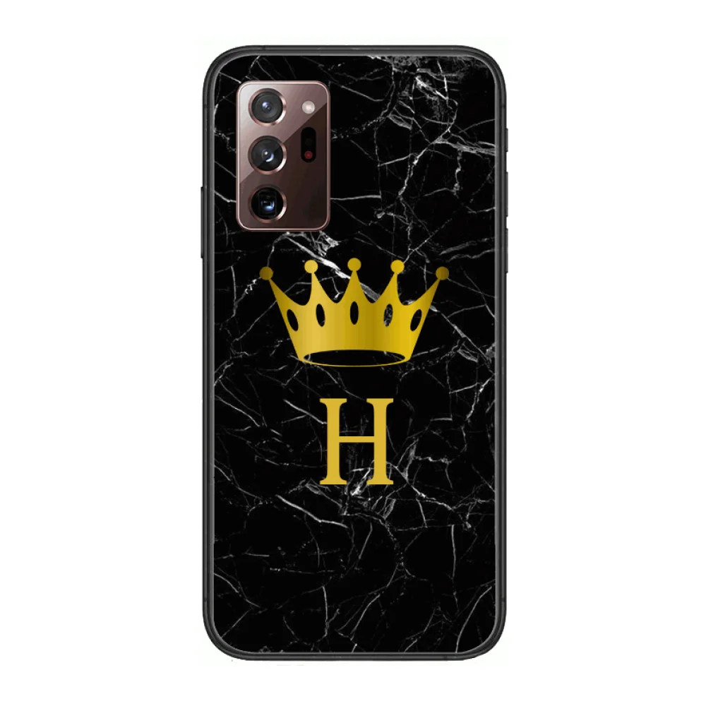 

Goddess crown Phone Case cover hull For SamSung note20 10 9 8 4 pro plus black prime soft bumper Transparent