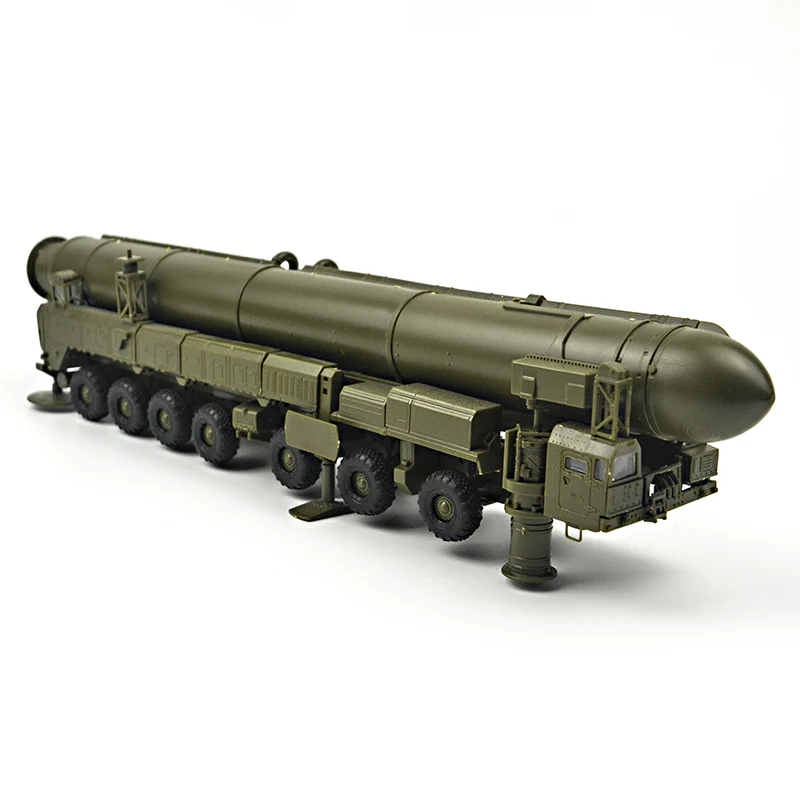 RT-2PM Topol 1/72 4d сборная Военная S-300 система баллистических ракеток SA-10 Grumble RT-2PM Topol Diecasts модель грузовика набор строительных игрушек - Цвет: RT-2PM Topol