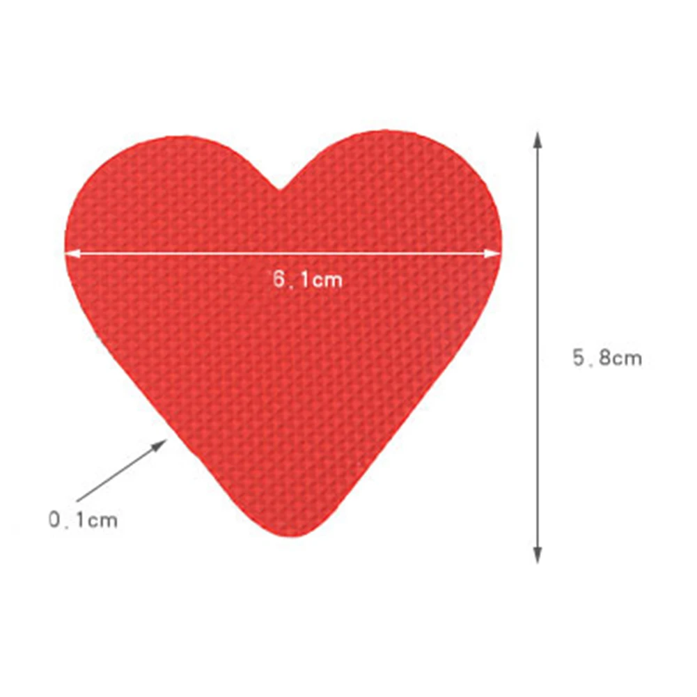 Лидер продаж 1 пара женские сетчатые наклейки на ступни с матовым сердечком