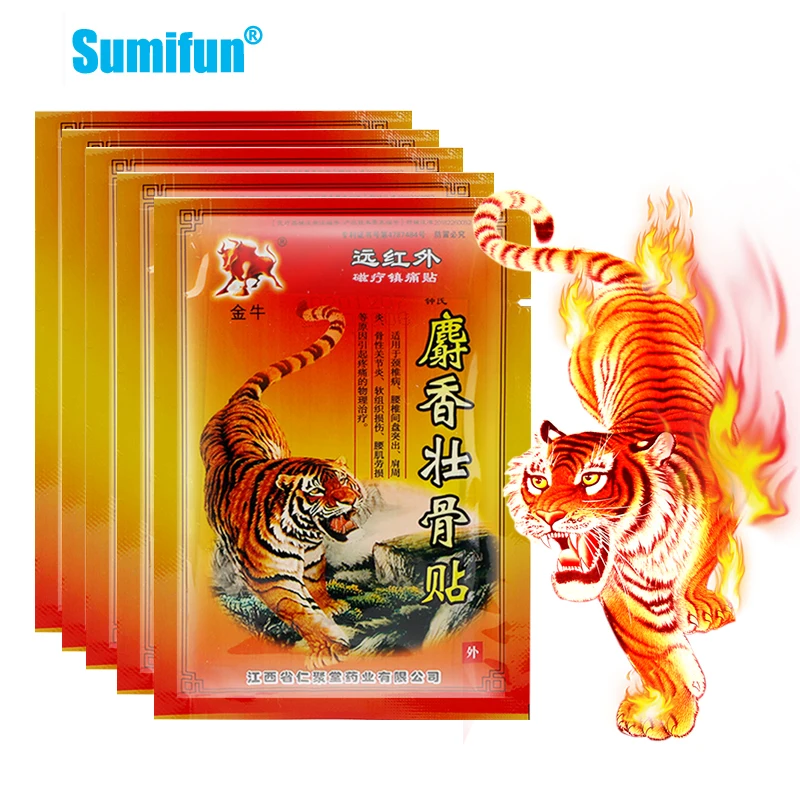 

Tiger Balm Analgesic Patch Rheumatoid Arthritis Joints Lumbar Knee Aches Cervical Orhotics Spine Pain Relief Medical Plaster