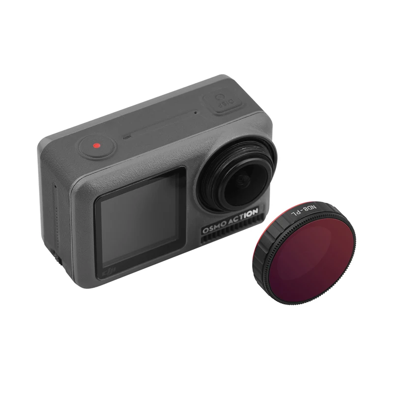 Фильтр для объектива DJI OSMO Action CPL UV ND 4 8 16 32 ND4 PL ND8 ND16 ND32 набор аксессуаров экшн