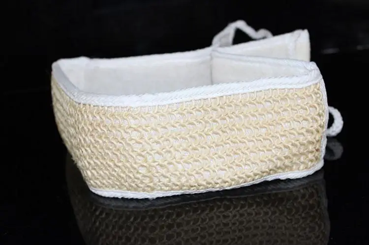 

By Dhl Or Ems 100 Pcs Loofah Loofa Back Scrub Strap Bath Shower Body Wash Clean Cleaning Scrubber Tool Wholesale