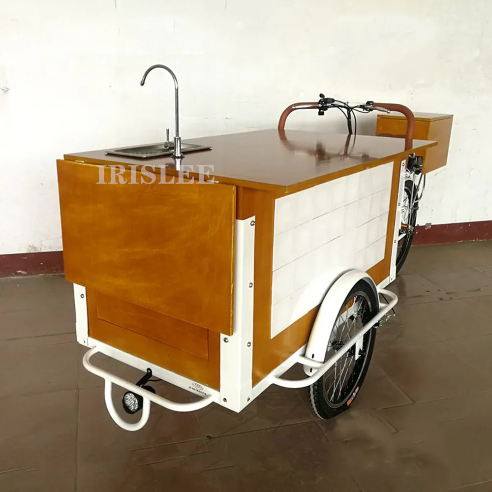 Pedal/electric mobile coffee food vending cart snack bike bicycle street tricycle for sale | Бытовая техника