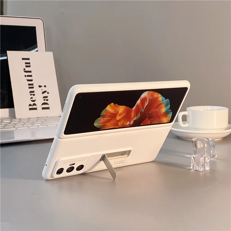 

Чехол для xiaomi mixfold frosted bracket интегрированный мобильный телефон case инклюзивный защитный чехол с веревкой простой бренд mix4