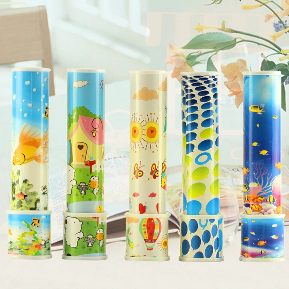 

Children Cartoon Imagination Kaleidoscope Classic Toys Early Educational Gift Magic Changeful Adjustable Toy for Children Autism