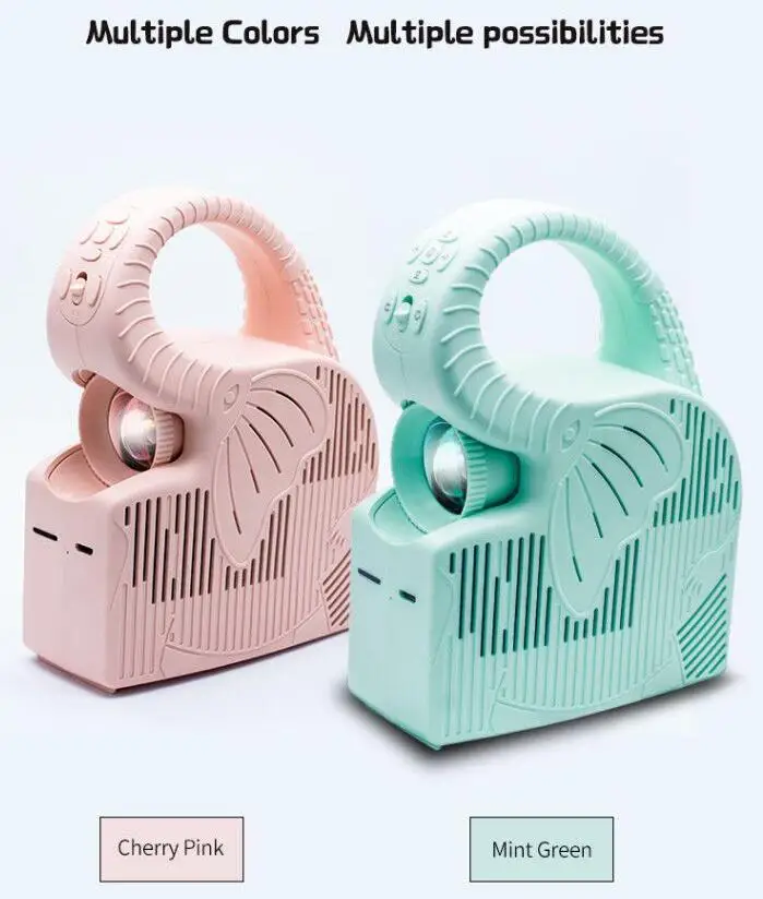 Проектор со слоном мини проектор для раннего детского образования домашний