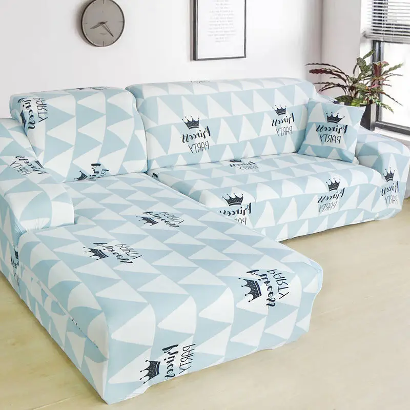 

Sofa Cover Geometric Couch Cover Elastic Sofa Cover for Living Room Pets Corner L Shaped Chaise Longue Sofa Slipcover 1PC