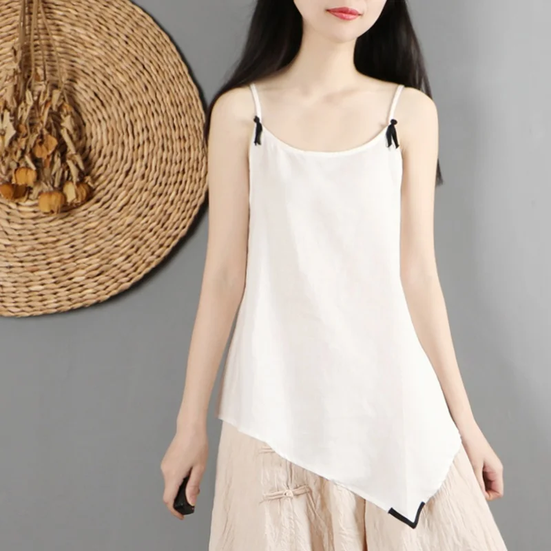 Традиционная китайская одежда для женщин топ Женская Асимметричная винтажная в