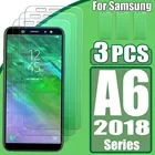 Защитное стекло для Samsung galaxy a 6 plus, 6a, a6plus, 2018 дюйма, 3 шт.