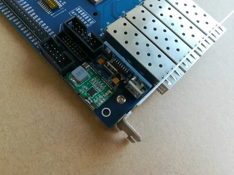 Для Xilinx fpga макетная плата xilinx pcie Kintex 7 XC7K420T SFP + 10G|Аксессуары для демонстрационных