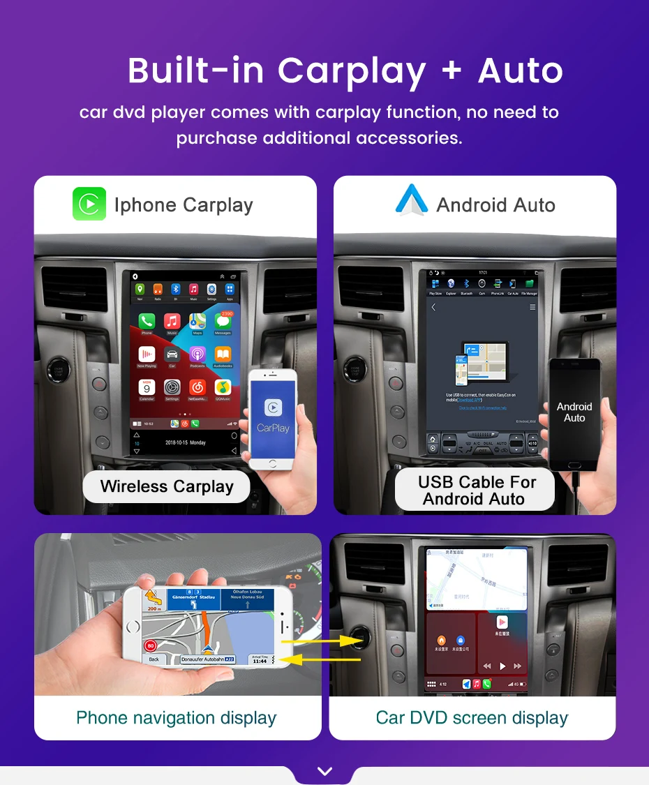 128G экран Тесла для TOYOTA Fortuner HILUX Revo 2005-2015 Android автомобильный мультимедийный плеер