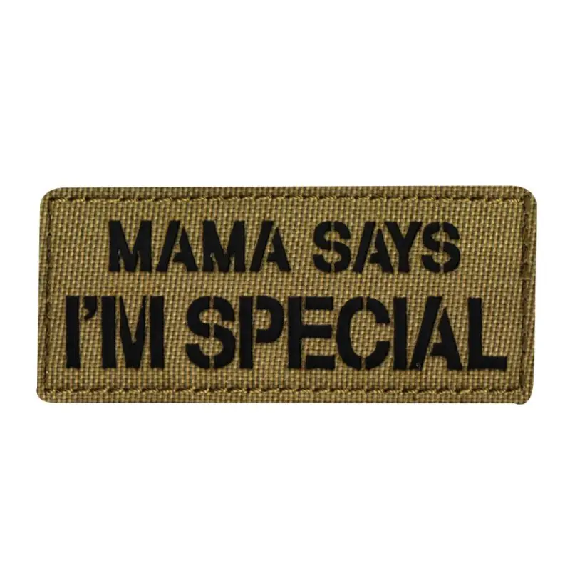 Mama SAYS I'm Special Magic sticker значок украшение искусство ремесла Швейные аксессуары| |