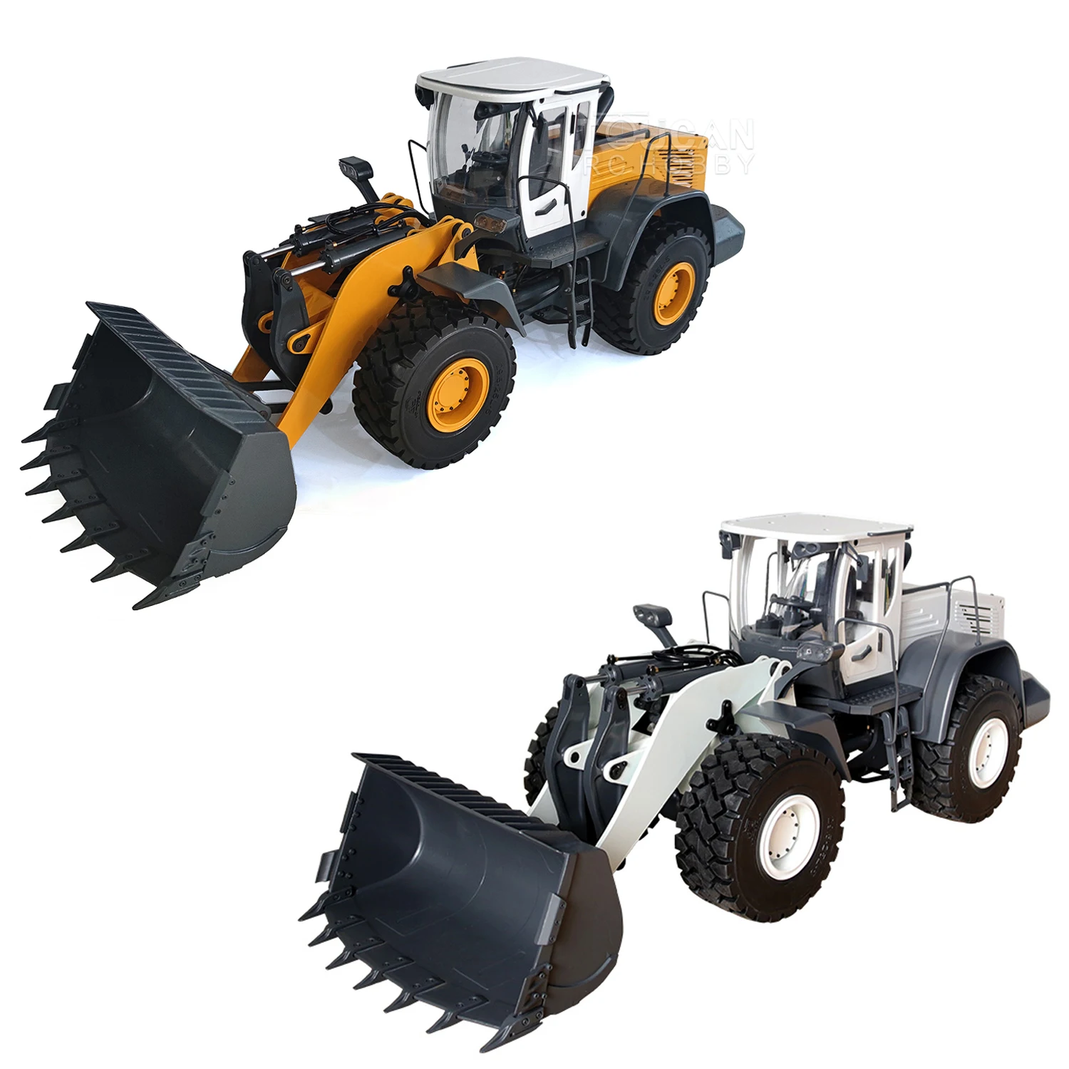 

JDM 88 1/14 Hydraulic Metal RC Loader 870K Assembled Car Model I6S Radio Remote Control Construction Vehicles TH18496-SMT8